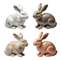 Fototapeta premium Animal Made of Stone Illustration Art Creative Stone Animal Designs and Digital Artworks