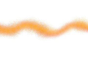 Transparent gold dust particles explosion effect.