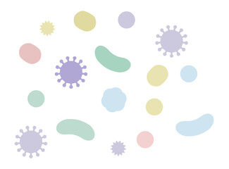 ばい菌のイラスト