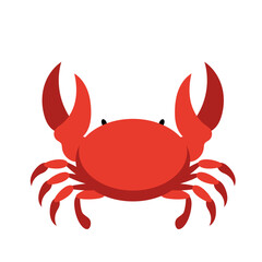 Red Crab Illustration