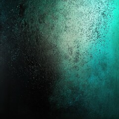 Obraz premium Abstract teal and black textured background