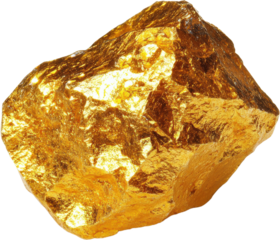 Raw Gold Ore Sample