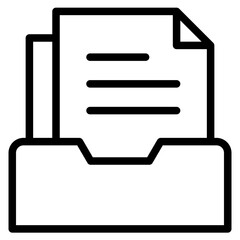 File Manager icon in vector illustration