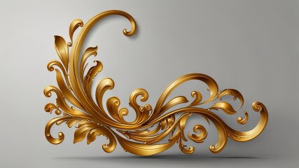 Modern Abstract Black and Gold Fluid Marble Design