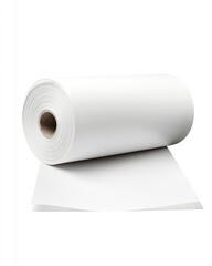 White roll of material