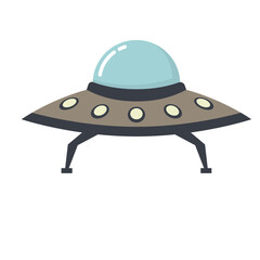 Illustration of a Flying Saucer Spacership