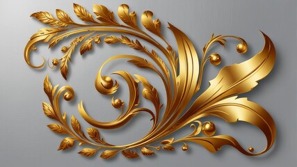 Modern Abstract Black and Gold Fluid Marble Design