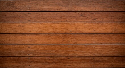 Fototapeta premium Detailed Wood Texture Brown Plank Background Rustic Wooden Wall