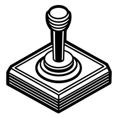 black and white stamp