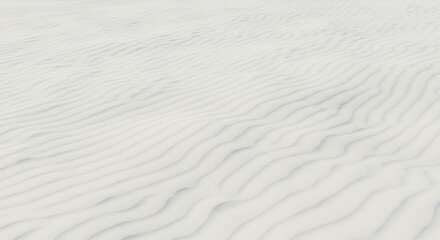 Obraz premium White Sand Dune Texture, Rippled Surface Background