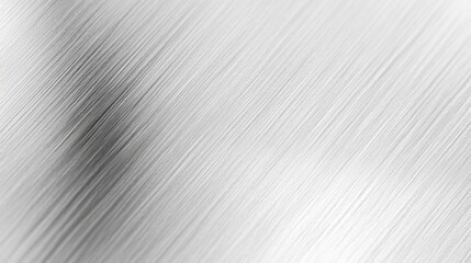 Linear metallic texture.  A close-up view of a brushed metal surface, showcasing diagonal lines