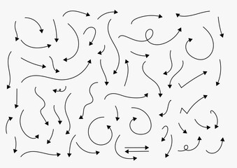 vector set of arrows 