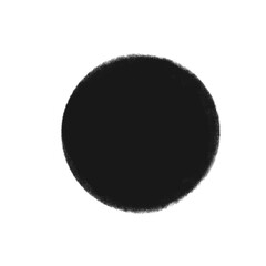 hockey puck on white background