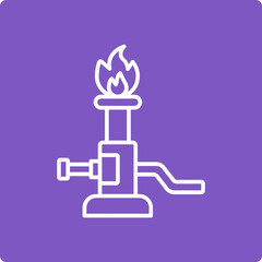 Bunsen Burner Icon