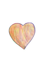 Crayon Heart of Warmth
