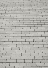 Obraz premium Grey Brick Pattern Texture Background Abstract Backdrop Material Design