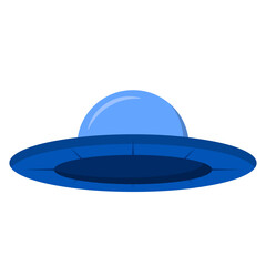 UFO Flat Illustration