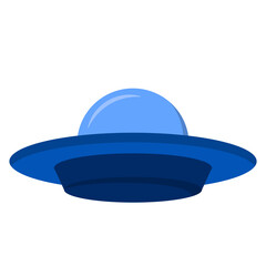 UFO Flat Illustration