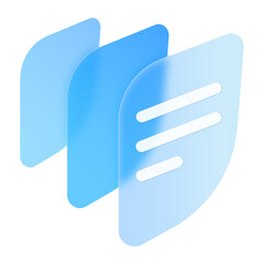 Glassmorphism PopUp 3D Button UI Icon Sign and Symbol Design Illustrator Png Svg	
