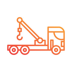 Crane Truck Icon