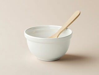 Empty Bowl and Spoon