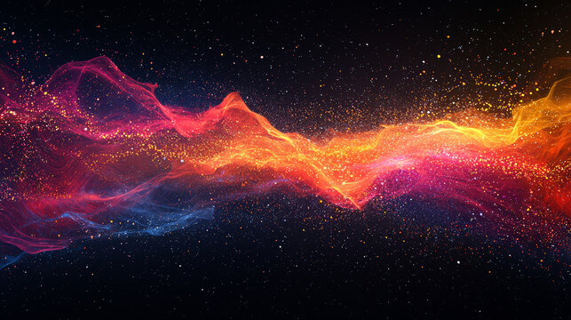 Abstract digital data background. Art can be used in the description of network abilities, technological processes, digital storages, science, education, etc