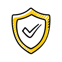 Shield Checkmark Icon &ndash; Security and Data Protection
