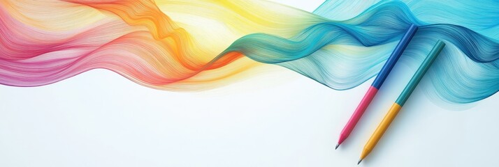Colorful Letterhead Design Template - Modern and Professional Business Stationery