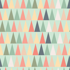 Abstract Geometric Triangle Pattern