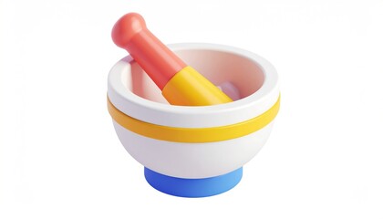 Mortar and Pestle Illustration