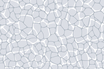 Abstract geometric voronoi grid pattern background. Pebble-like irregular line texture, abstract hand drawn gray and white vector wallpaper. For web tiles, science and interior designs. line polygonal
