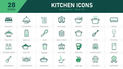 kitchen icon Set