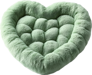 Heart-Shaped Plush Seating Pad