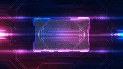 Vector, Touch the future,Interface technology, the future of user experience. abstract background