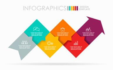 Infographic design template with place for your data. Vector illustration.