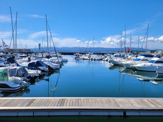 Fototapeta premium Porto Vilagarcía