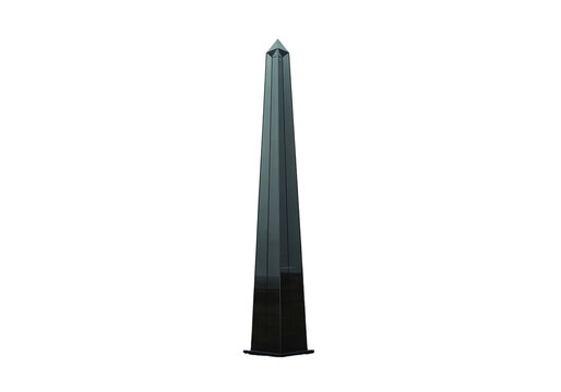Stunning Abstract Grey Tower HighResolution Image for Design Projects isolated on transparent background