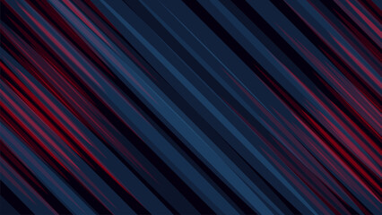 Dark theme red and blue abstract motion background for wallpaper, banner, poster, cover