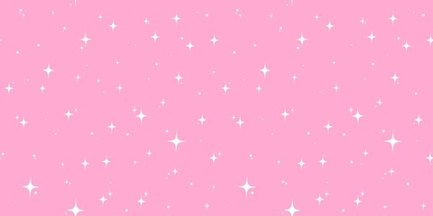 Striped pattern with a star. Pink texture Seamless vector stripes.  Fabric for wrapping wallpaper. Textile sample. Abstract geometric background. bright pink simple design