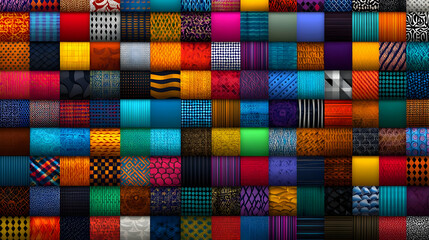 Colorful Geometric Pattern Design Background