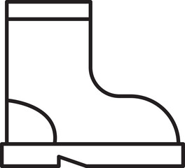 Farming Shoes Vector Icon Stock Illustration