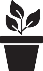 Leaves Vector Icon Stock Illustration