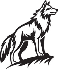 wolf vector illustration