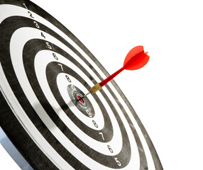 target concept with arrows