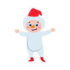 Cute Toddler Snowman Costume Winter