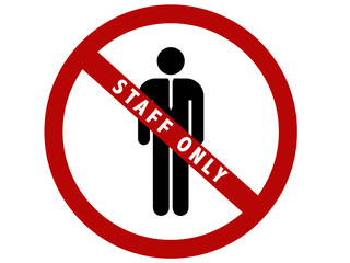 Staff Only.eps