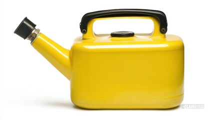 Bright Yellow Enamel Kettle
