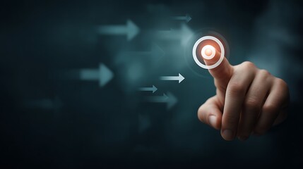 Fingertip Touching Interactive Target Interface Technology Innovation Digital Future Progress