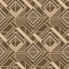 Art Deco Seamless Pattern Illustration