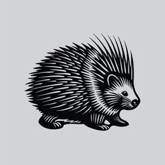 Porcupine Image for Greeting Cards